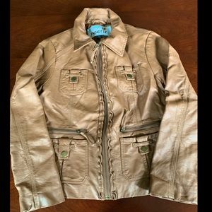 Girls’ Leather Jacket